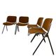 Agorà chairs designed by Paolo Favaretto for Emmegi, 1970s