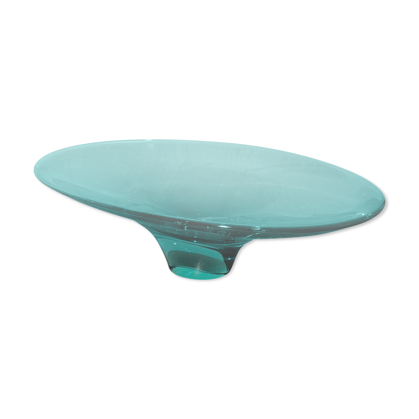 Murano free-form glass cup from the 1950s