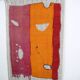 Handwoven Textile Wall Hanging, Vintage Wall Rug, 106x156 Cm