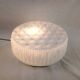 Vintage ceiling light Glashütte Limburg glass 60s