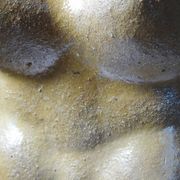 Grande Vénus sculpturale en grès, buste de femme, vintage signé, vintage 90
