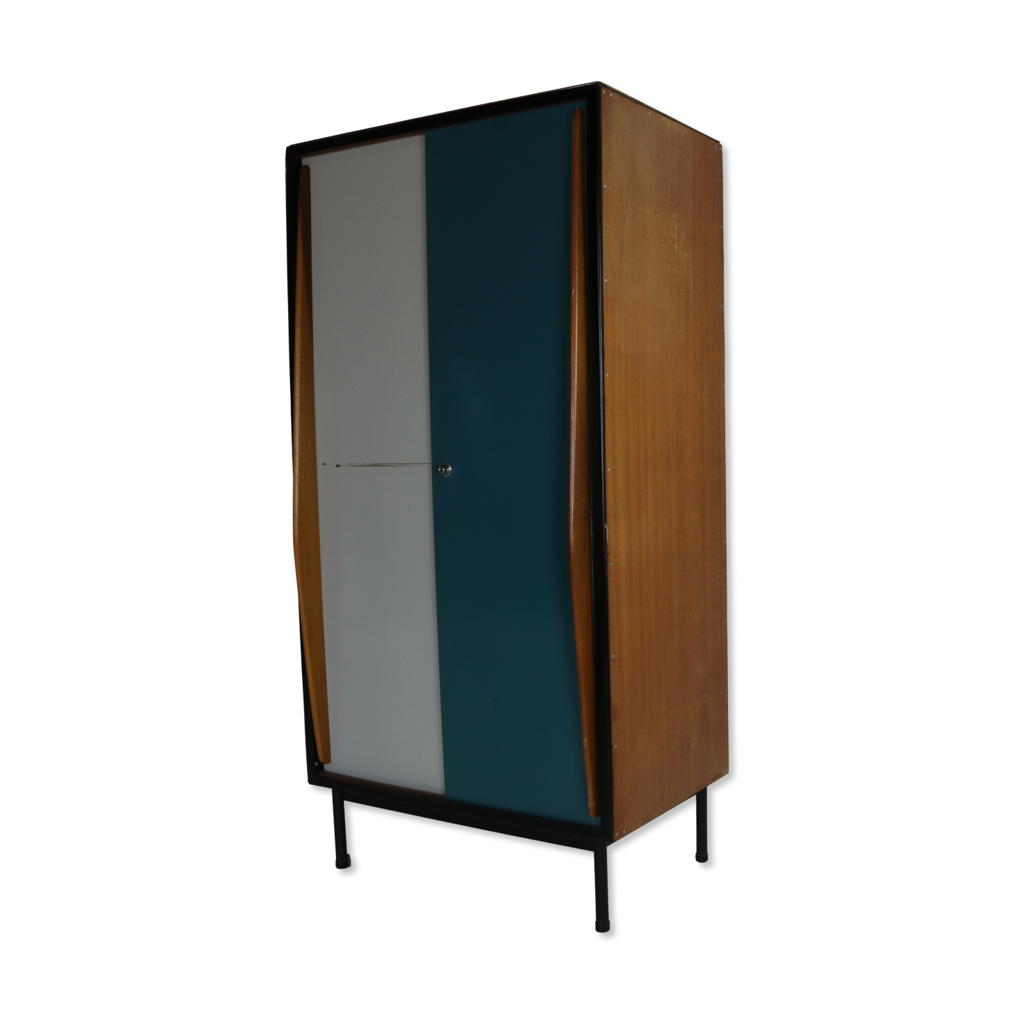 Wardrobe cabinet designed by Willy van der Meeren for Tubax Belgium
