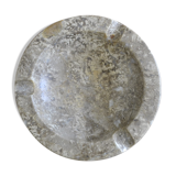 Ashtray marble beige