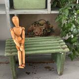 Small Wabi Sabi wooden bench