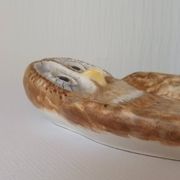 Vide poche chouette en céramique Vallauris vintage