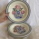 Assiettes creuses à fleurs