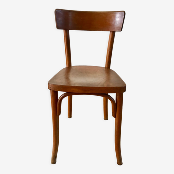 Thonet bistro chair in curved wood early twentieth century