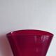 Vase éventail Empoli rouge 1950 XL
