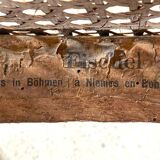 4 chaises bistrot Fischel en bois courbé et cannage