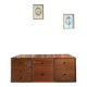 Trio of vintage chests of drawers