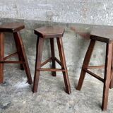 Brutalist high stools