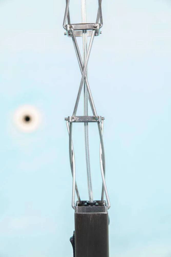Postmodern Lumina floor lamp, minimalist Italian design lamp.