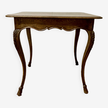 Table d appoint en chêne d époque du XIX ème siècle