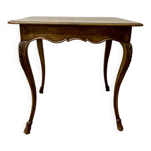 table d appoint en chêne