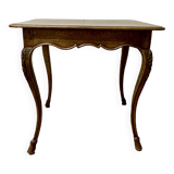 Oak side table from the 19th century