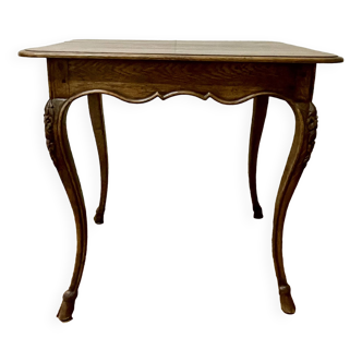 Table d appoint en chêne d époque du XIX ème siècle