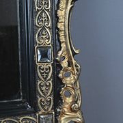 Important Mirror with Pediment, Napoleonic III period – 2nd half of the 19th century
