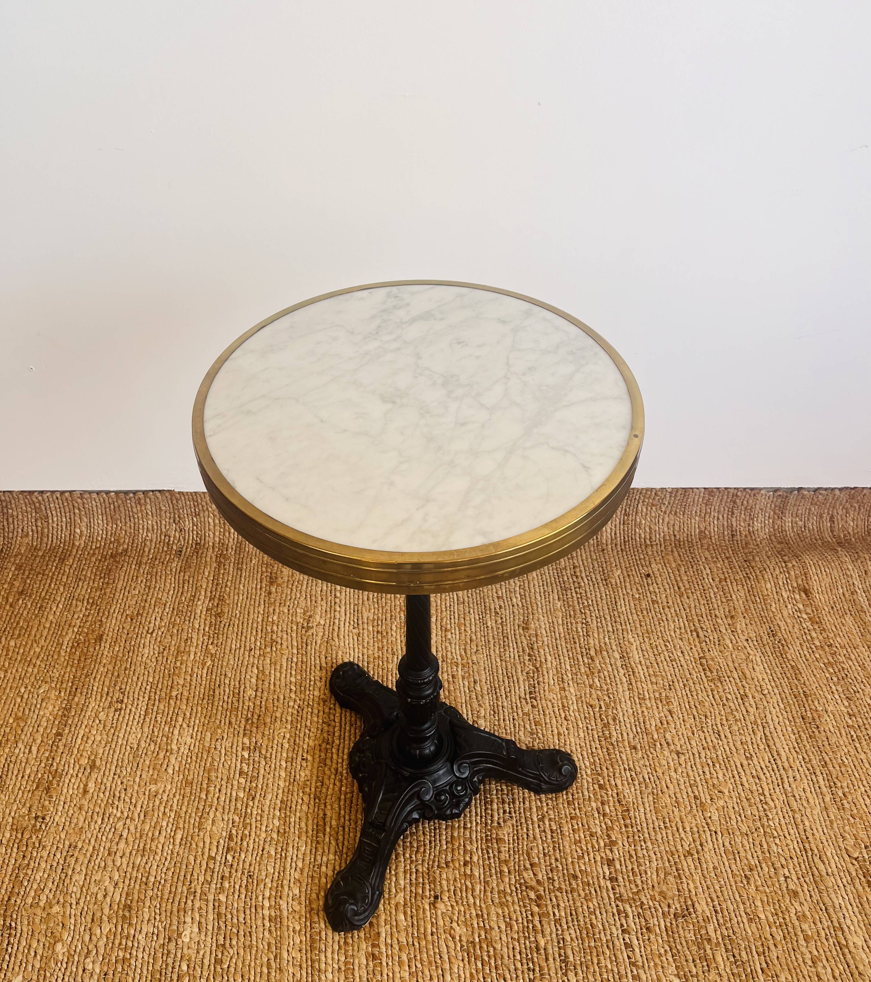 Parisian bistro table