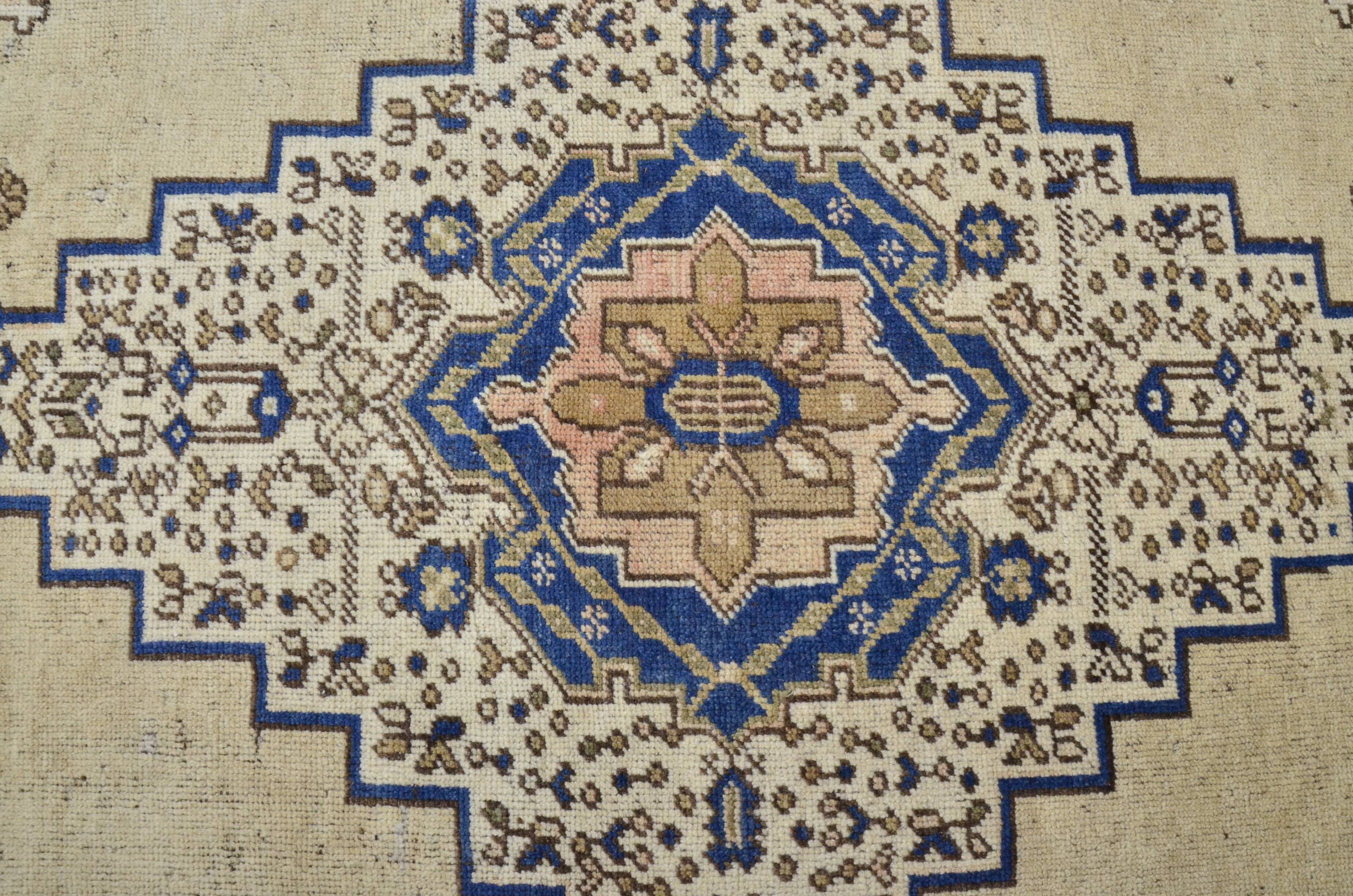Oushak Turkish Vintage Rug sku 3293
