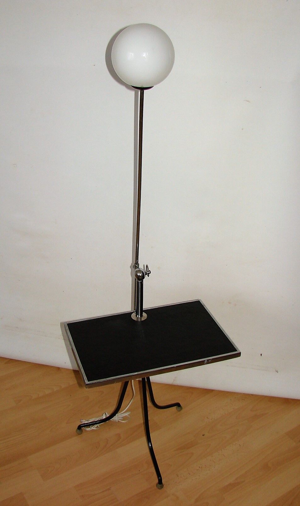 Floor lamp with table, 1960