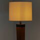 Lampe de sol en teck des années 50 italienne