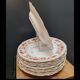 Deep porcelain plates from Digoin