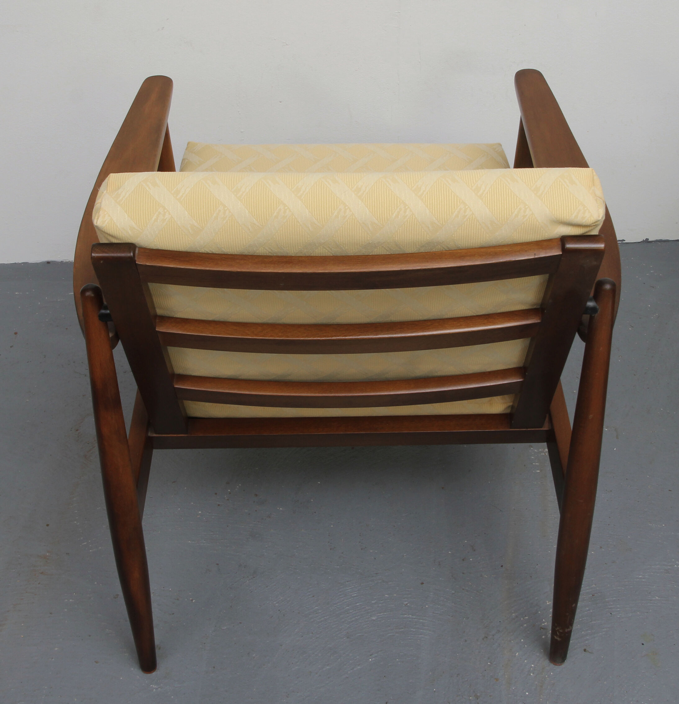 1960s armchair in yellow