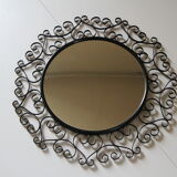 Chaty Valauris round sun mirror - Ø47