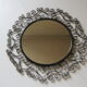 Chaty Valauris round sun mirror - Ø47