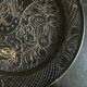 Korond ceramic dish with bird decoration