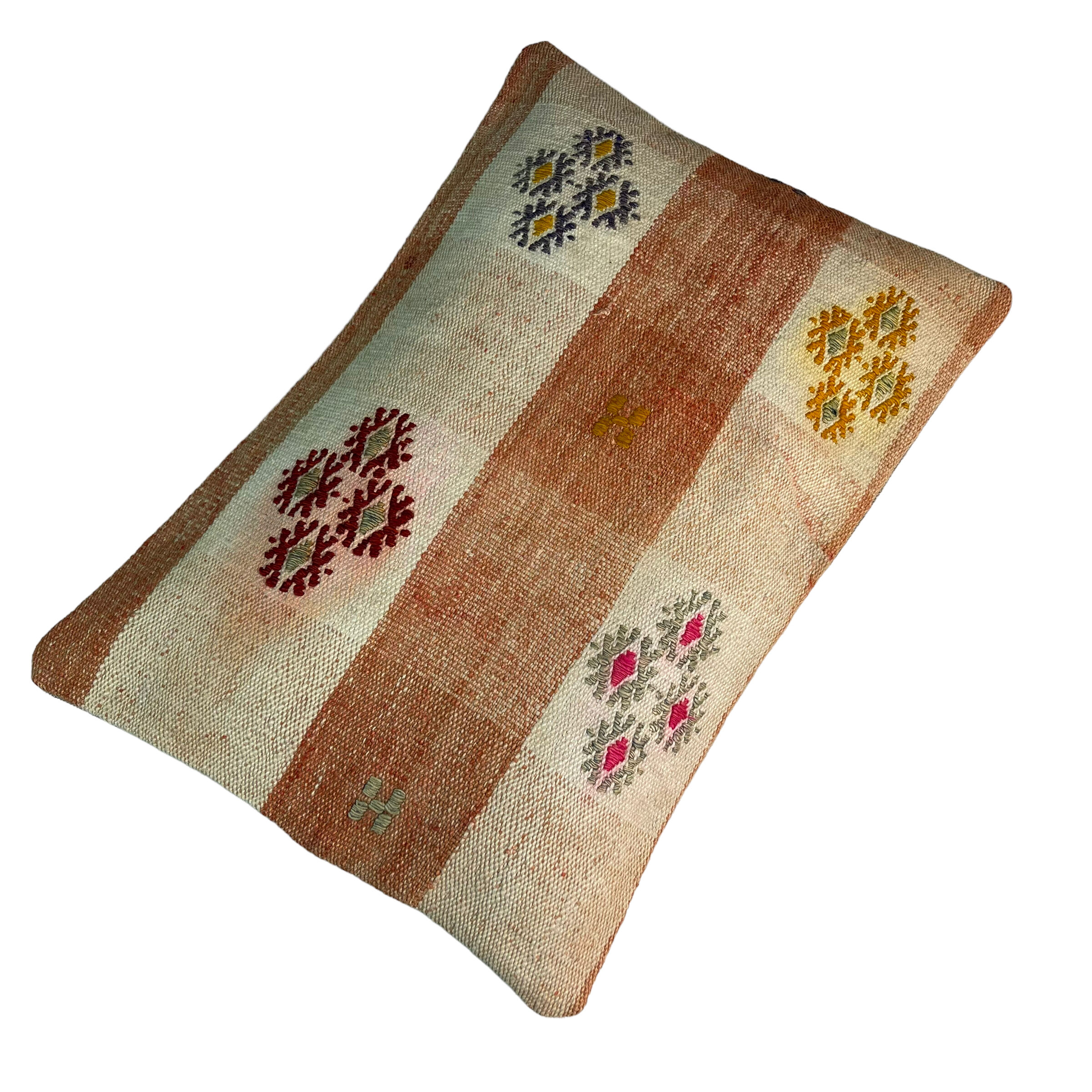 Housse de coussin kilim turc vintage, 30 x 50 cm