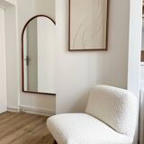 Tableau relief beige