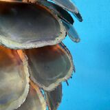 Mid Century Modern Brutalist Artichoke Pendent By Sven Åge Holm Sørens