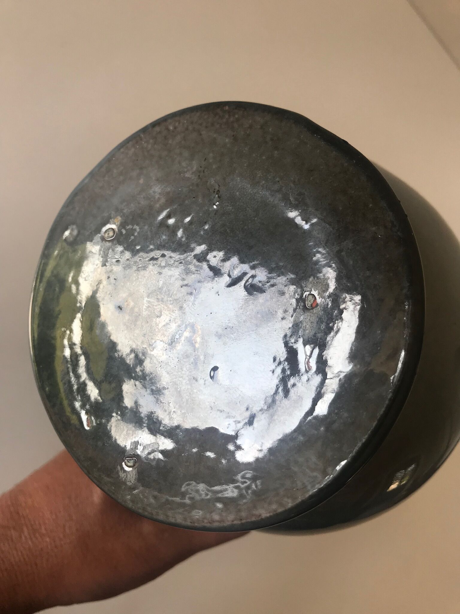 Ceramic Accolay vintage decanter from the 60's