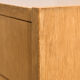 Oak chest of drawers with four drawers