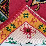 Vintage carpet French Soap 90cm x 176cm 1960s