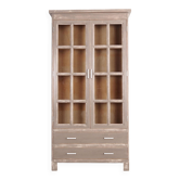 Oak showcase, Danish design, 1980s, production: Denmark