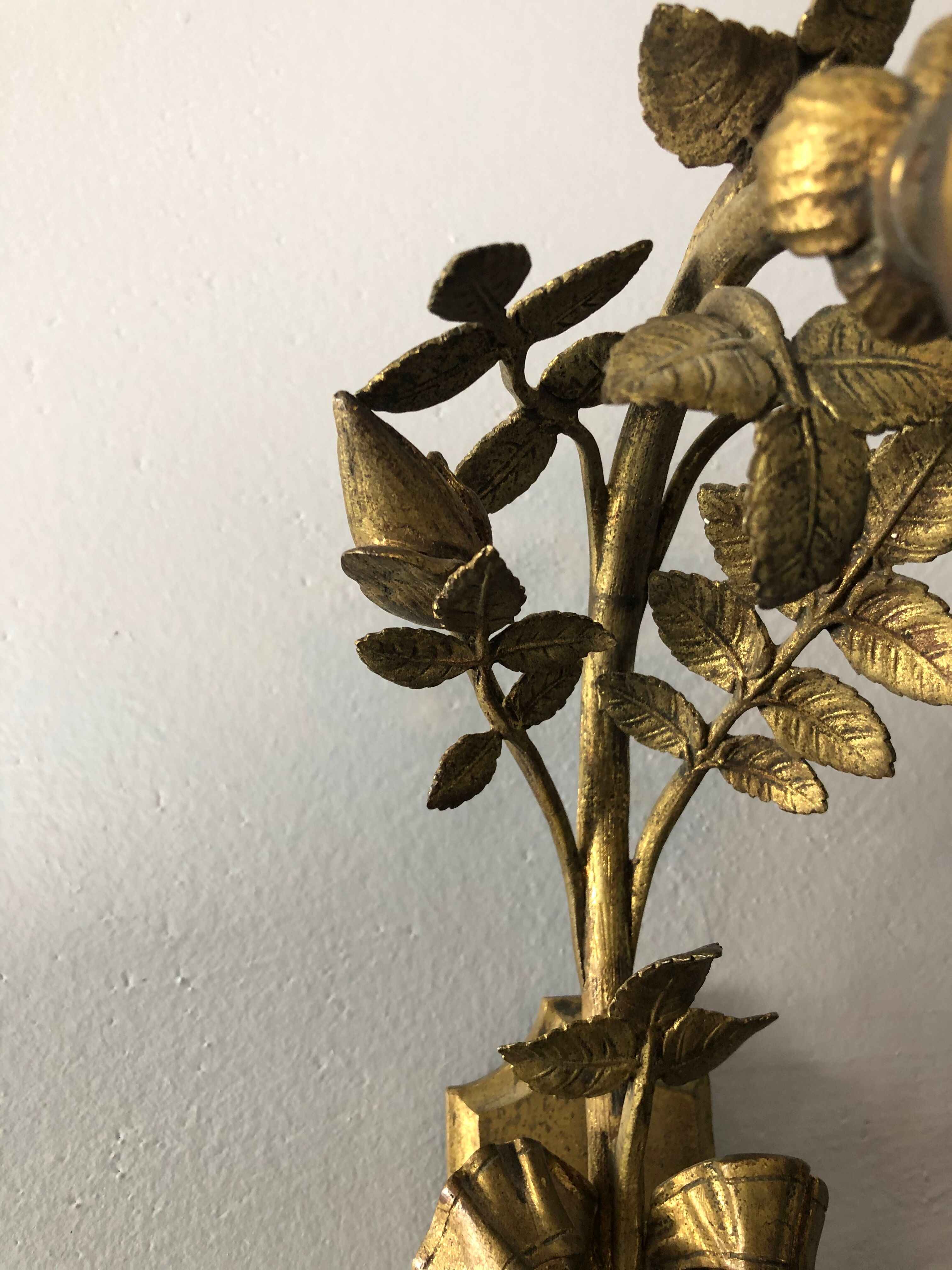 Bronze sconce late 19th century