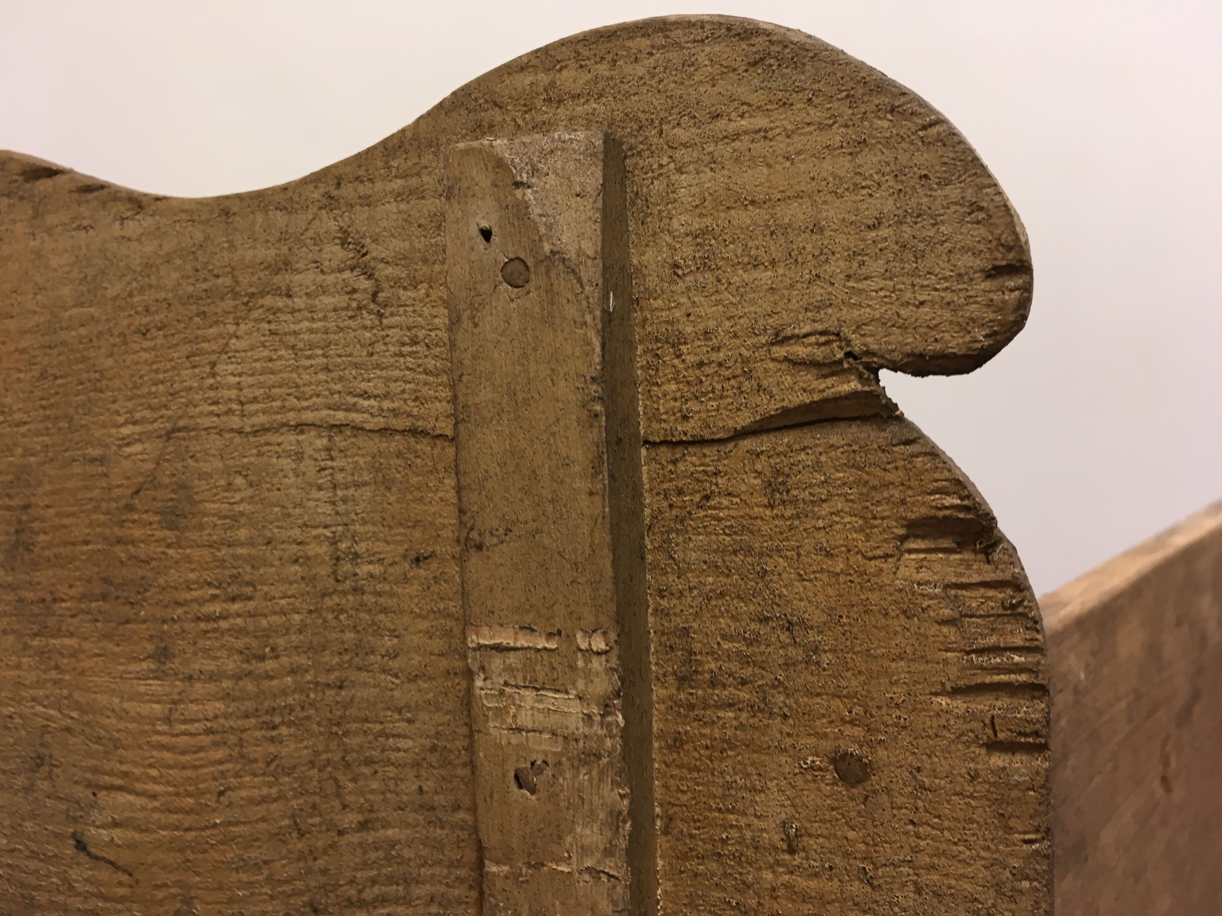 Shelf antique wooden grocery store