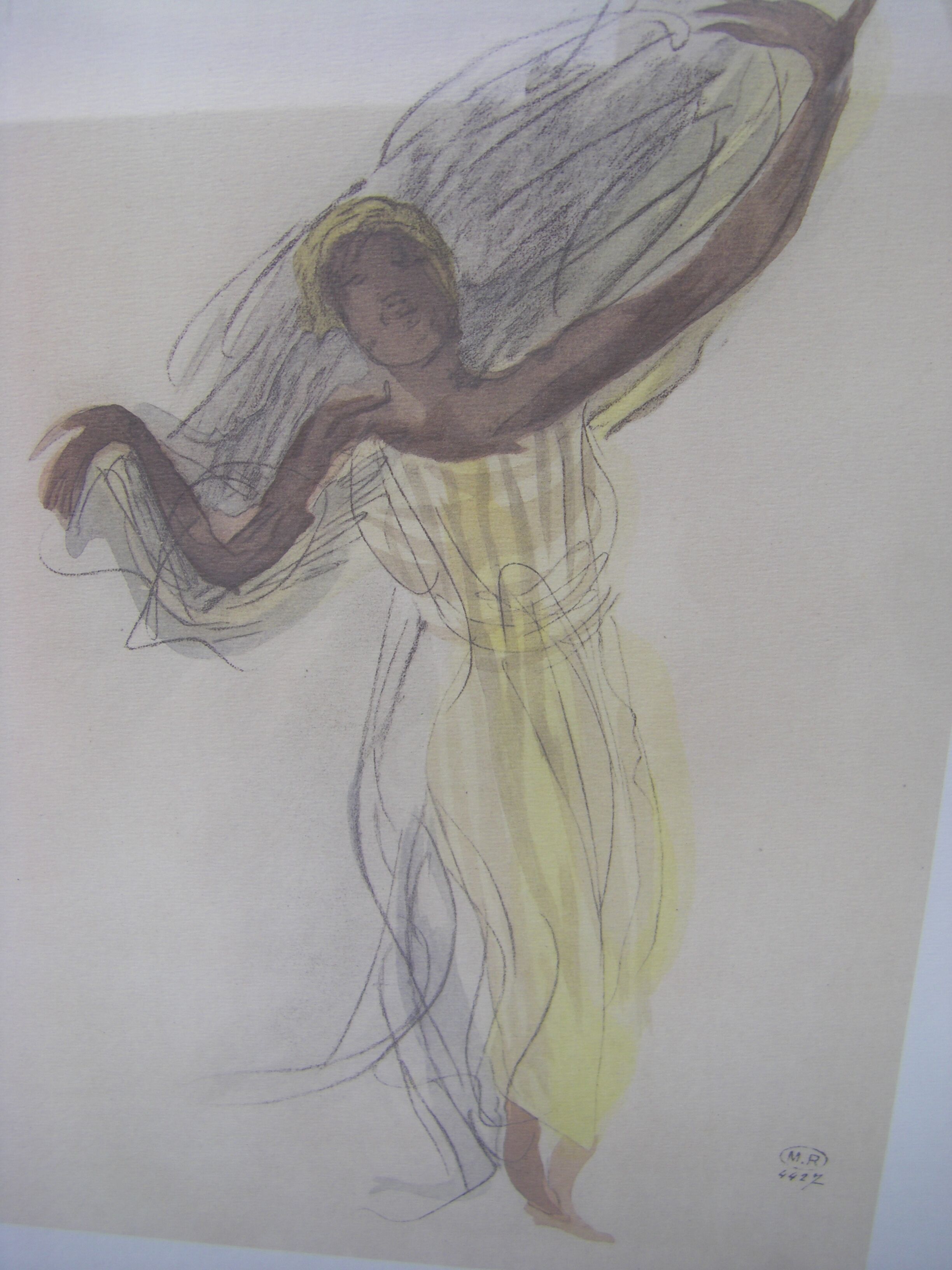 drawings and watercolors by Auguste Rodin made by Offset printing