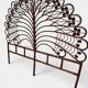 Large "Peacock" rattan headboard – Peacock model – France, 1970s