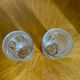 Set of two vintage glasses Design France
