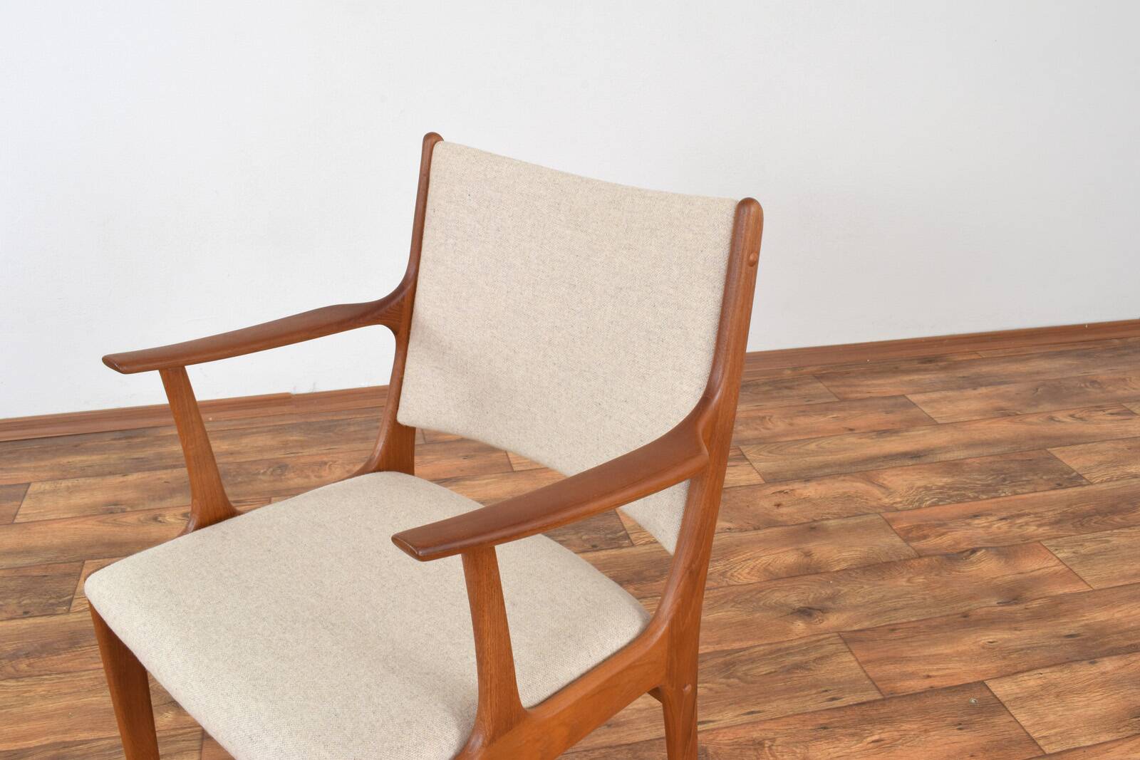Mid-Century Teak Dining Chairs by Johannes Andersen for Uldum Møbelfabrik