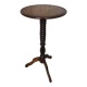 Sellette table appoint tripode bois tourné vintage