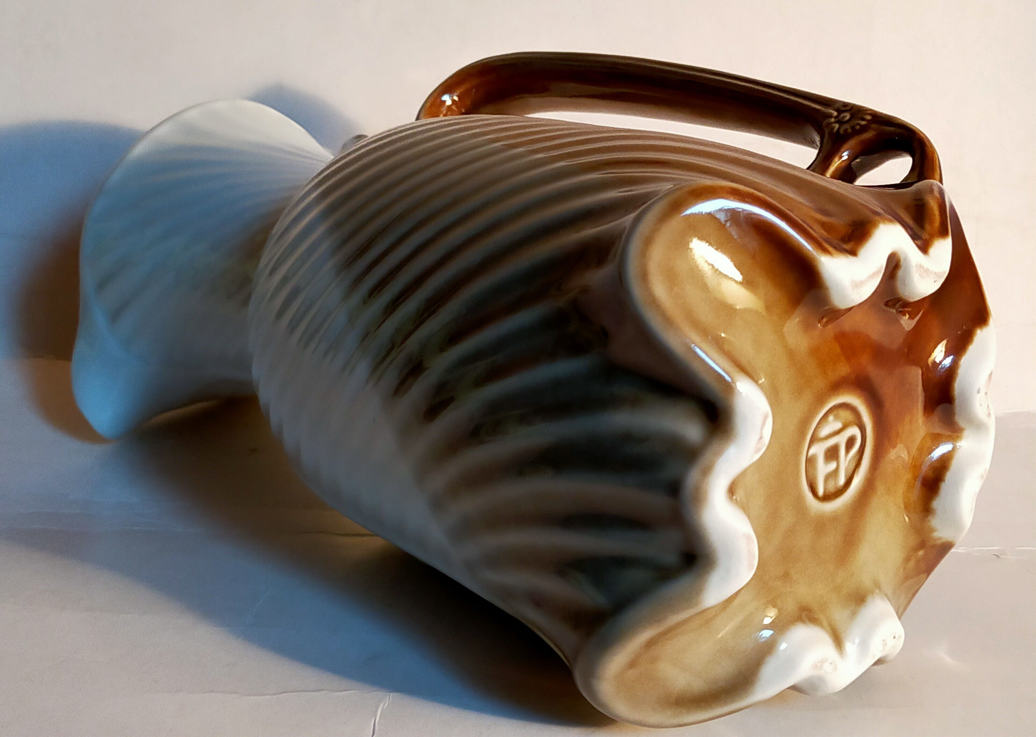 Pitcher Slurry Art-Nouveau early twentieth century