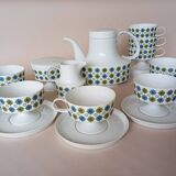 Service 8 cups "Rosette Taïga" Tapio Wirkkala & Ute Schröder for Rosenthal, ca 1970