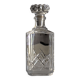 Vintage cut crystal whiskey decanter