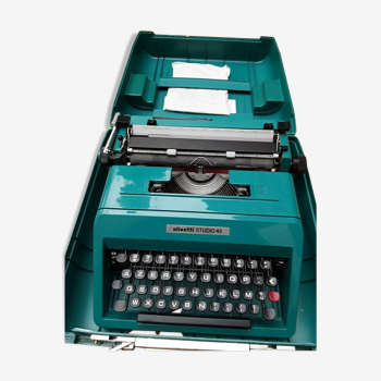 Machine à écrire Olivetti Studio 45 Ettore Sottssas