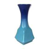 Roberto Rigon vase in blue ceramic