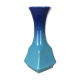 Roberto Rigon vase in blue ceramic